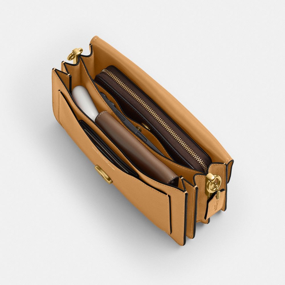 Coach Tabby Shoulder Bag 26 Brass Biscuit