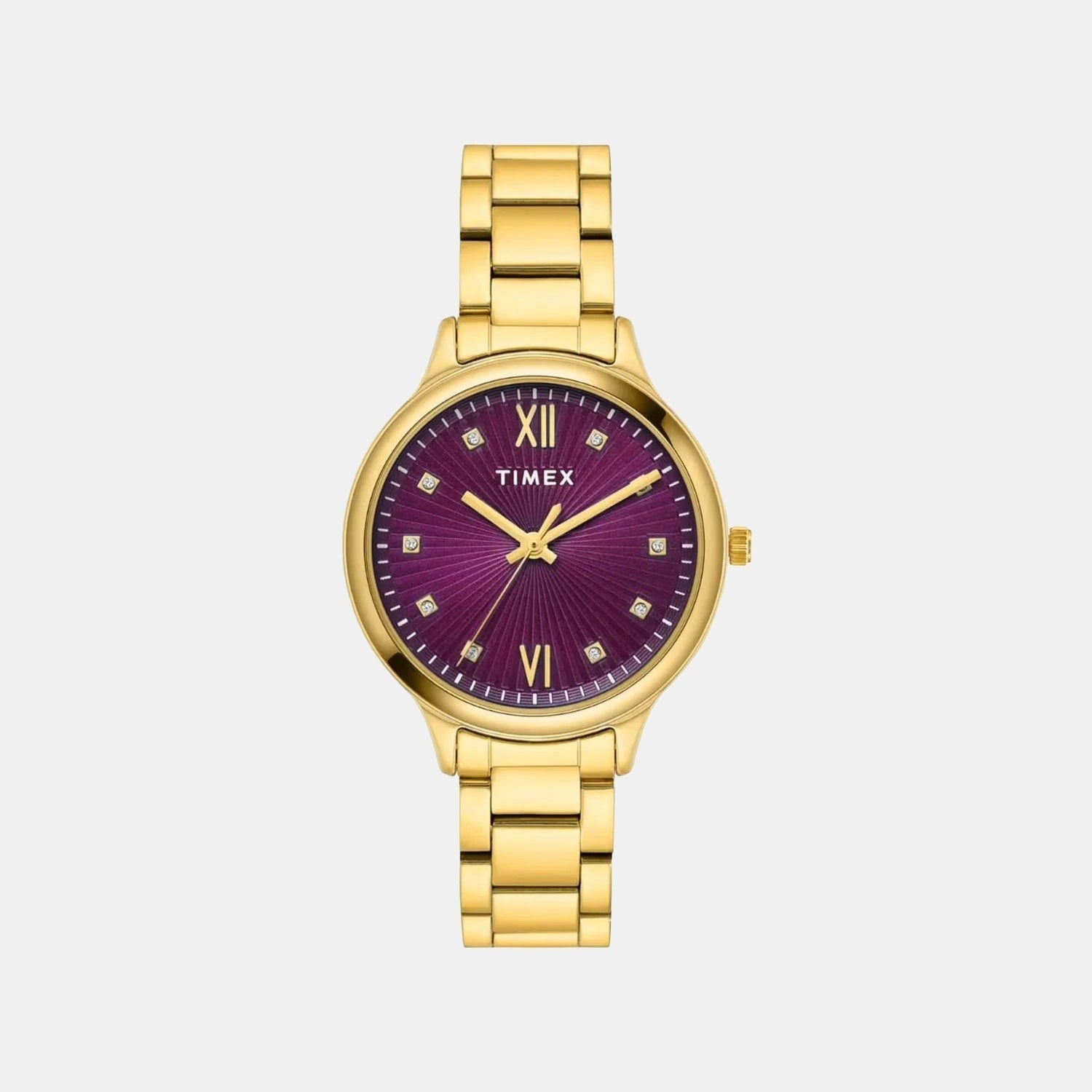 Timex Trendline Women Quartz Dial Analog Stainless Steel Watch Twtl12113
