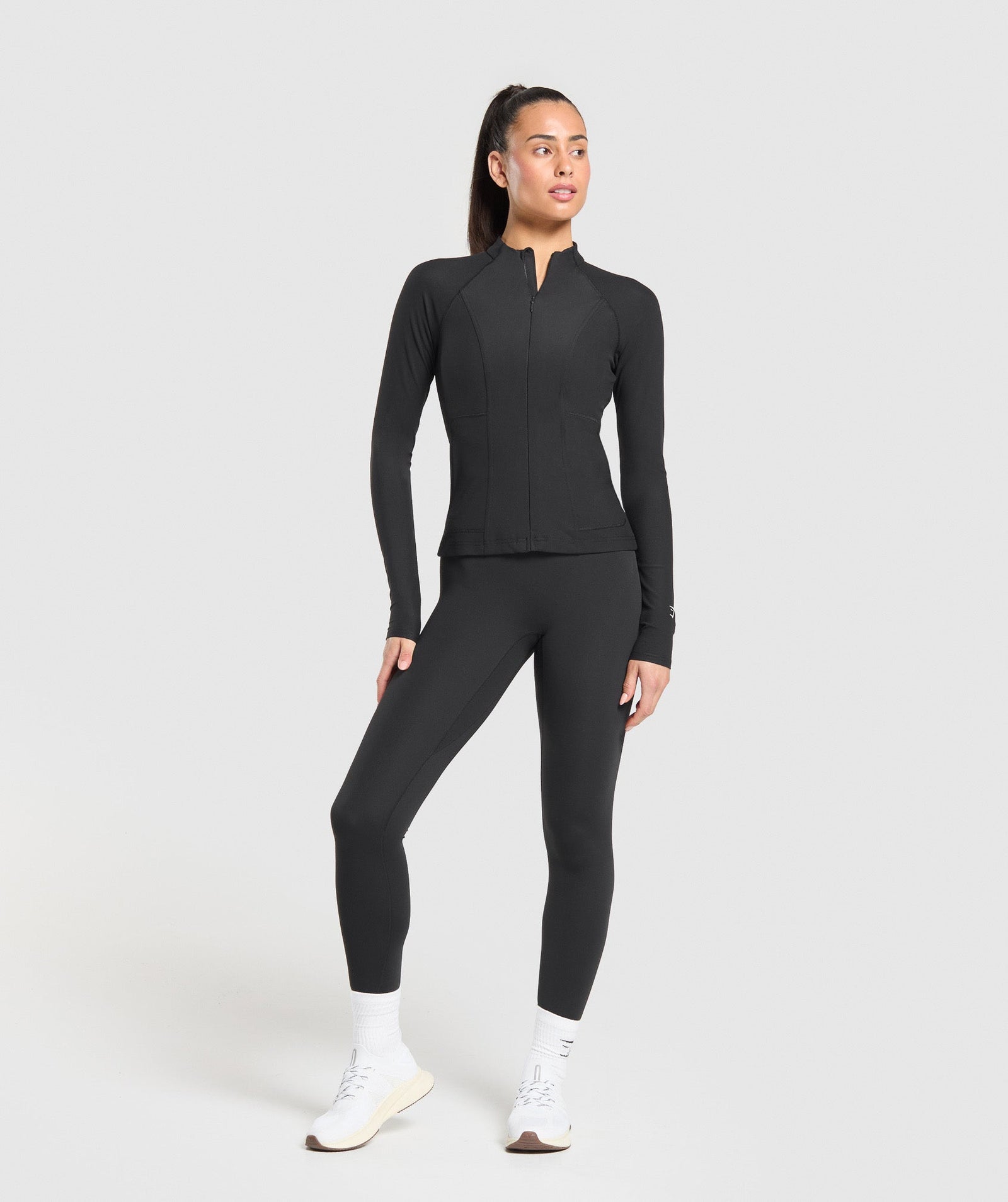Women's Gymshark Conditioning Full Zip Jacket Black