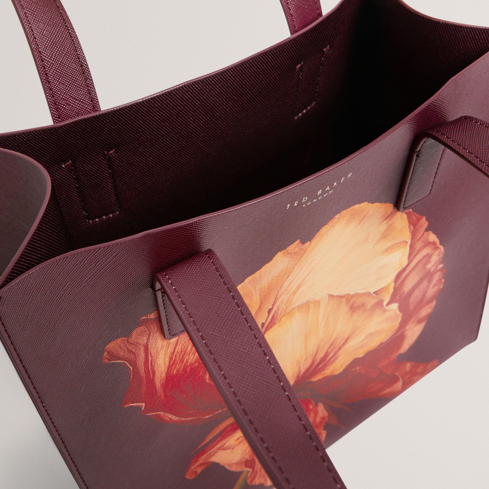 Ted baker Floral Graphic Small Icon Tote Bag