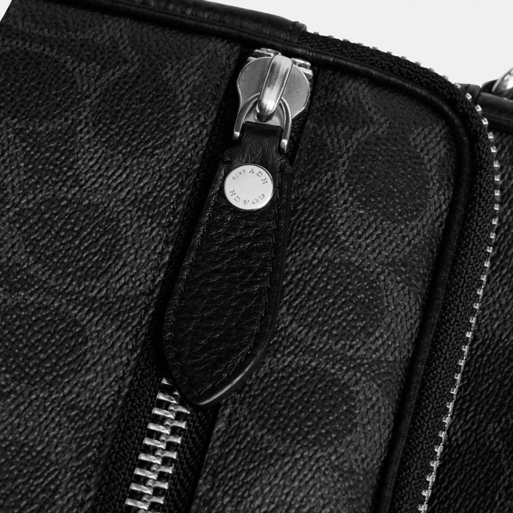 Coach Dakota Crossbody Bag In Signature Canvas Black Signature
