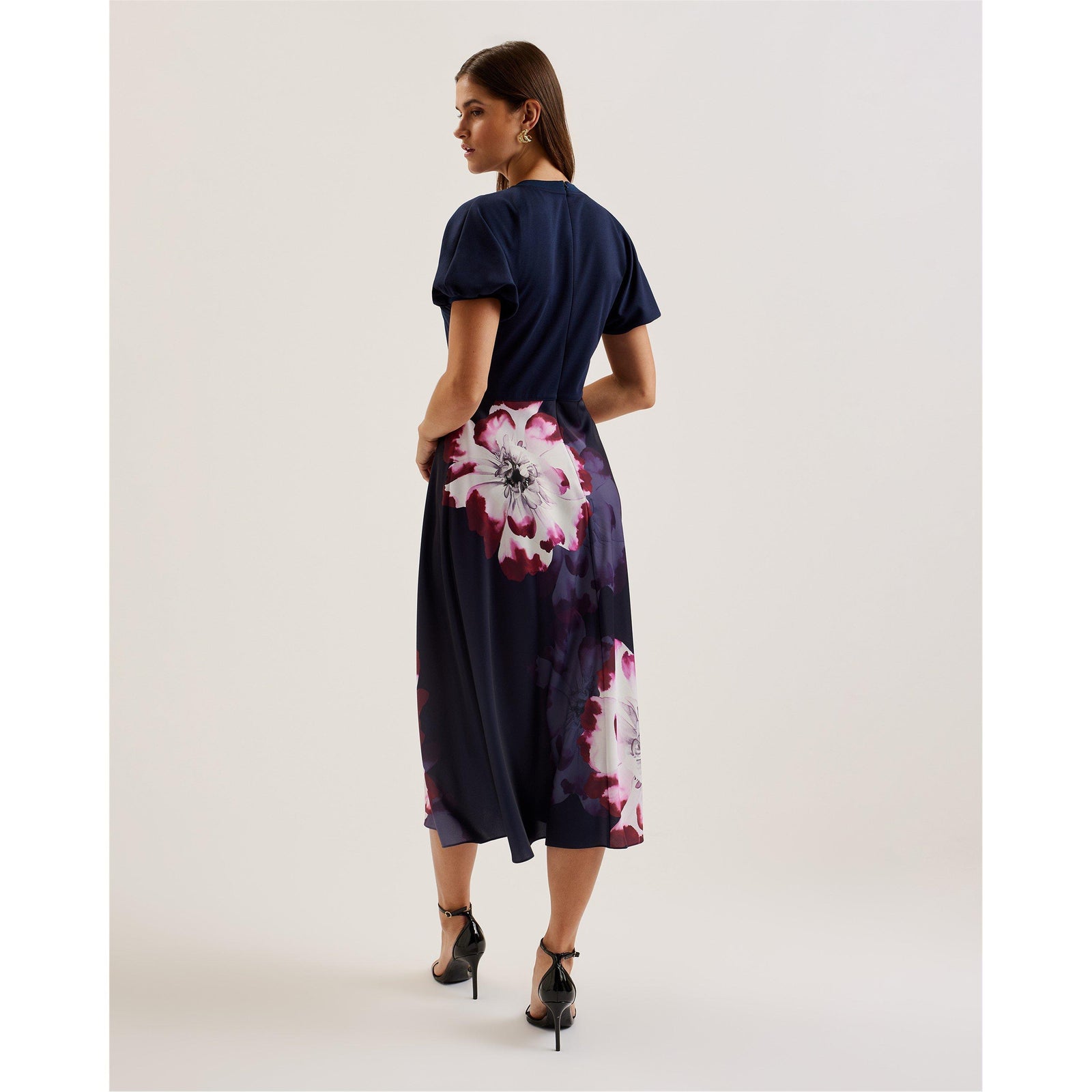Mitzic Printed Tea Dress
