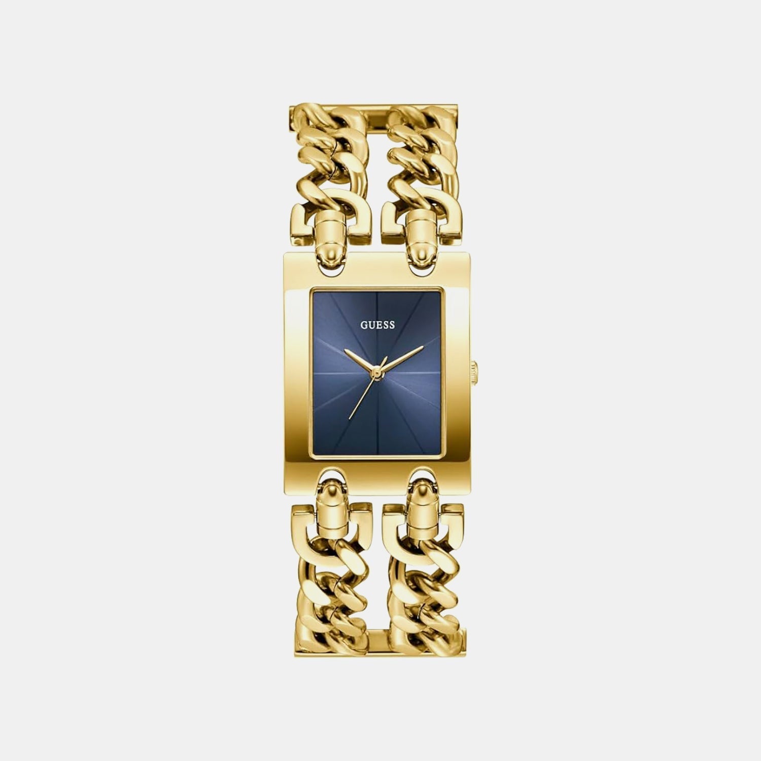 Guess Gt Mod Heavy Metal Women Quartz Blue Dial Analog Stainless Steel Gw0740L3
