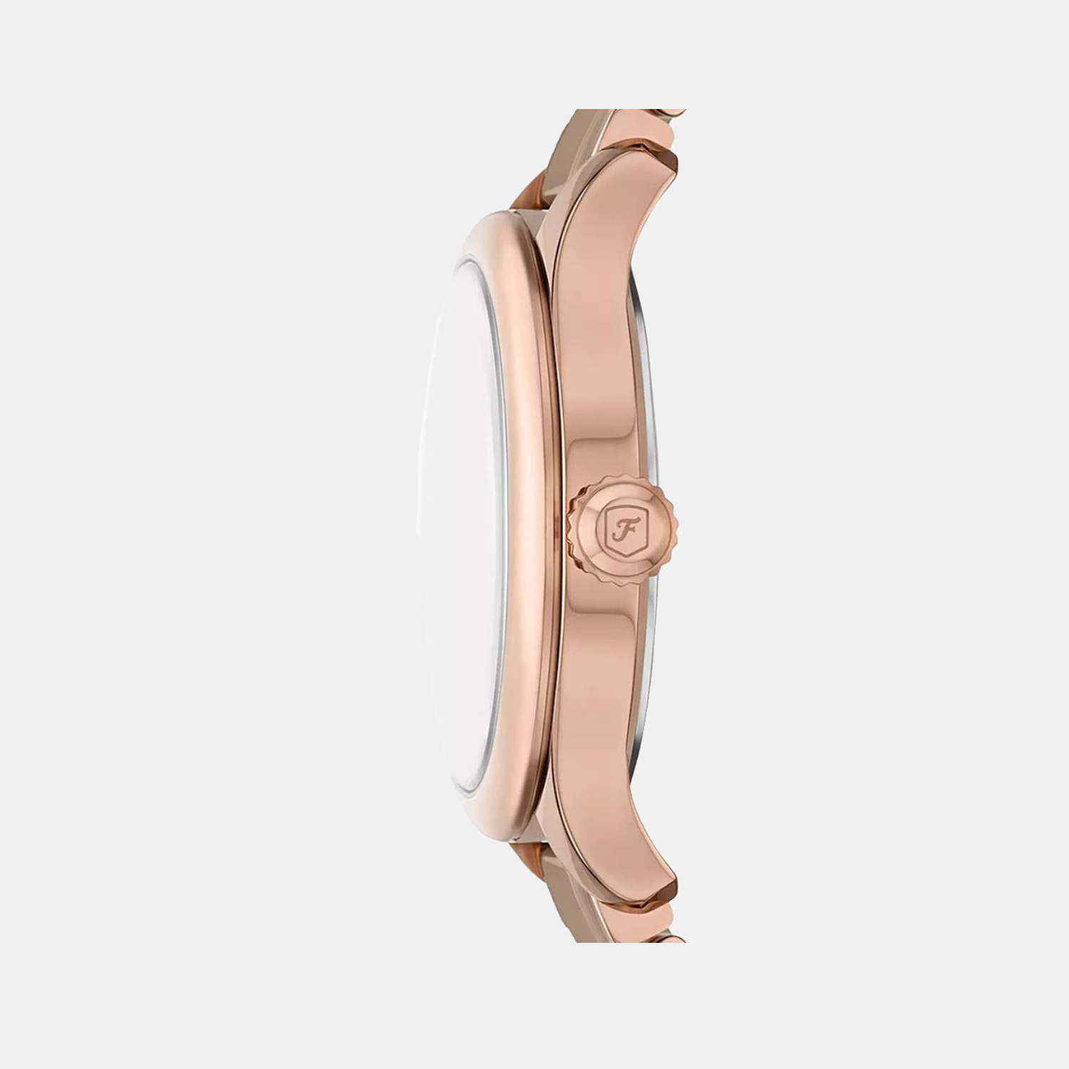 Fossil Gilmore Women Quartz Pink Dial Analog Ceramic Watch Ce1133