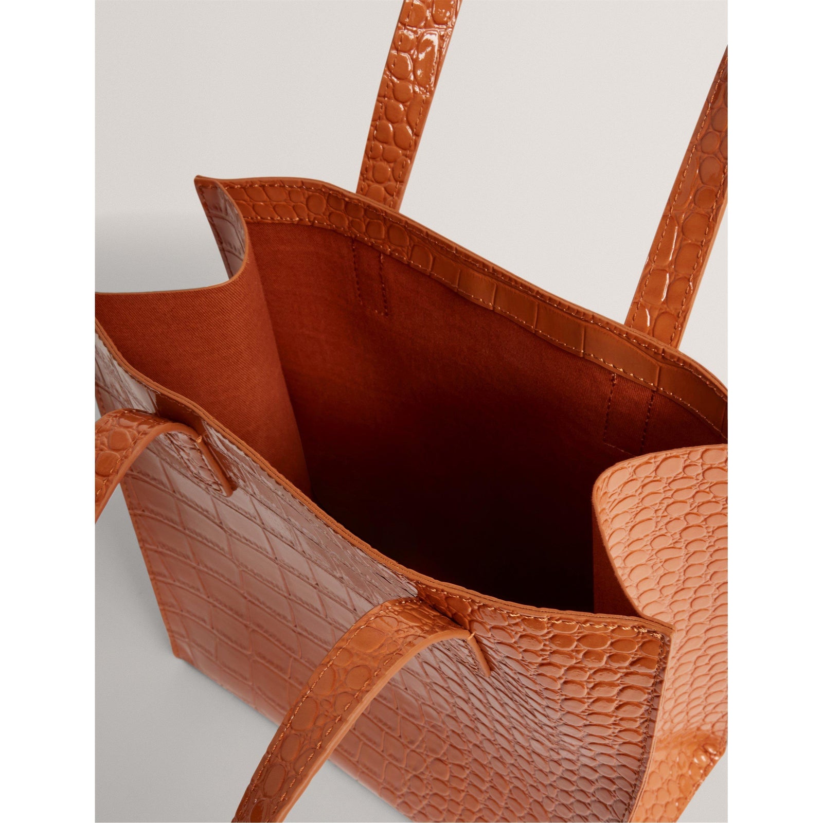 Ted Baker Croc Small Icon Tote Bag
