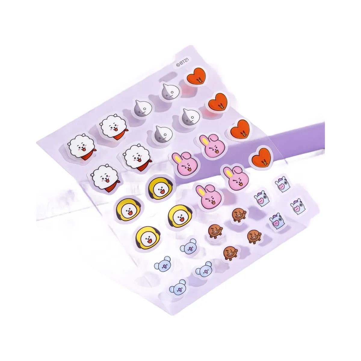 The Crème Shop BT21 Brilliant Skin Hydrocolloid Acne Patches