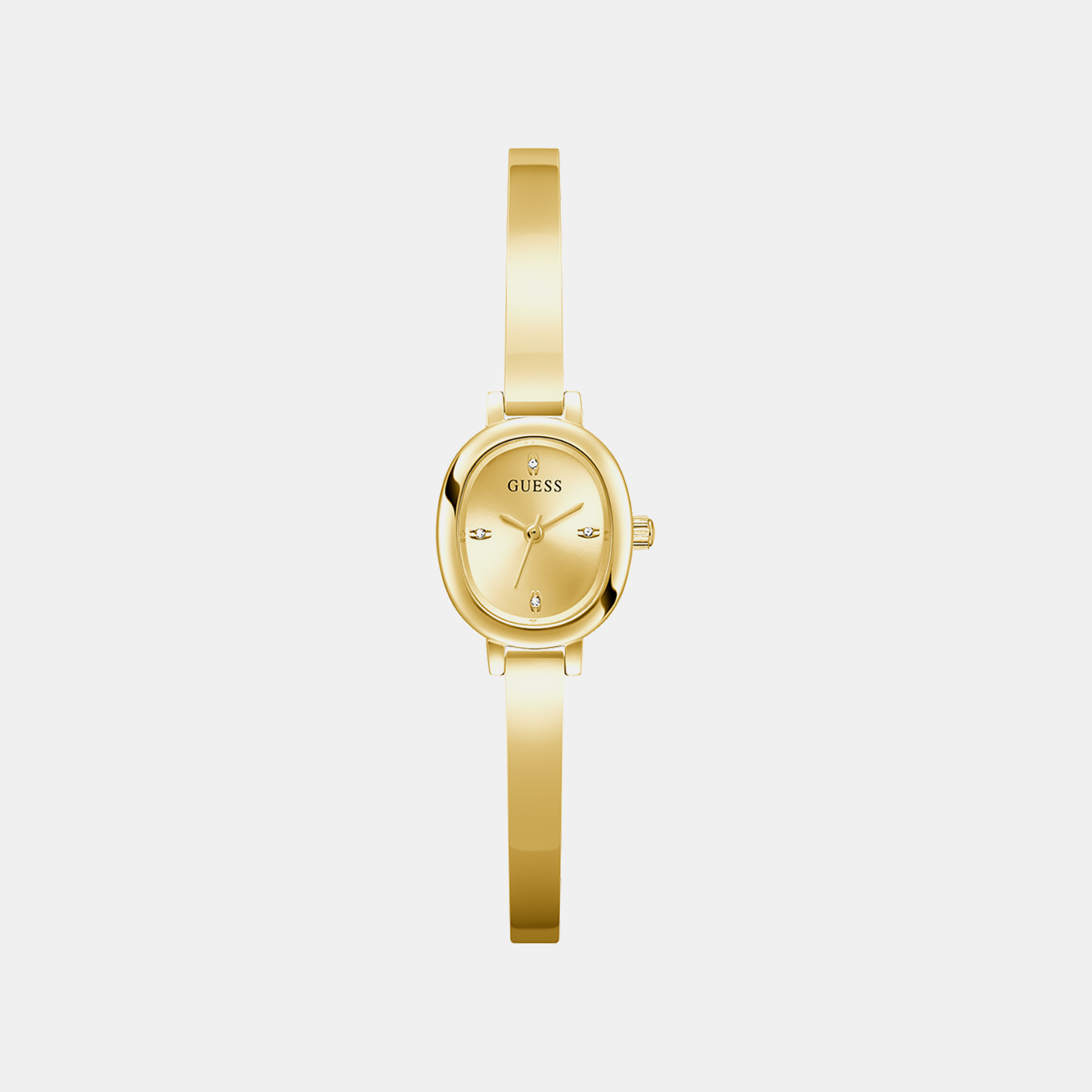Guess Gb Penelope Women Quartz Champagne Dial Analog Stainless Steel Gw0924L2