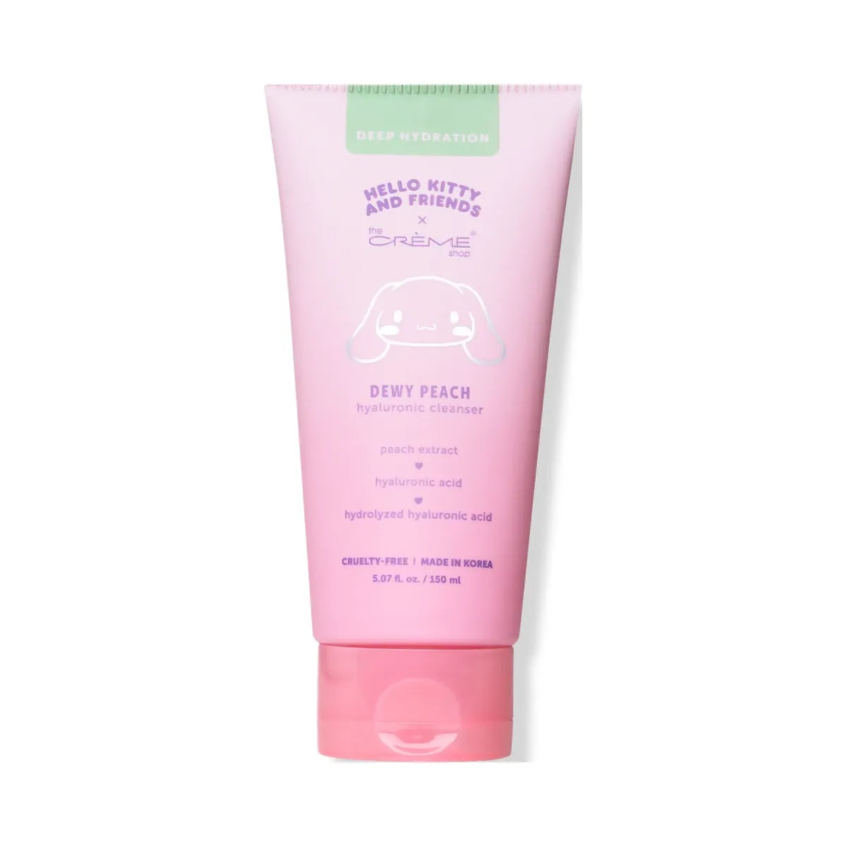 The Crème Shop Hello Kitty and Friends Dewy Peachy Hyaluronic Cleanser