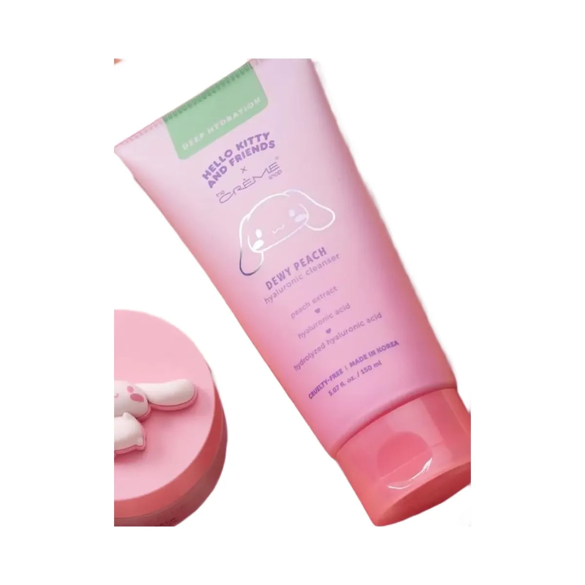 The Crème Shop Hello Kitty and Friends Dewy Peachy Hyaluronic Cleanser
