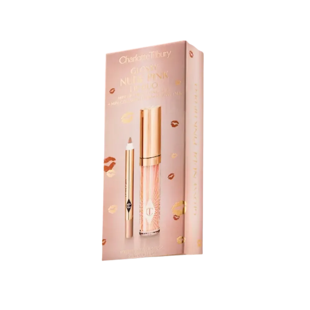Charlotte Tilbury Glossy Lip Duo Nude Pink