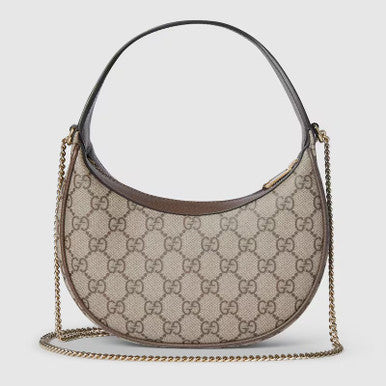 GUCCI Ophidia Small Shoulder Bag – Beige Brown