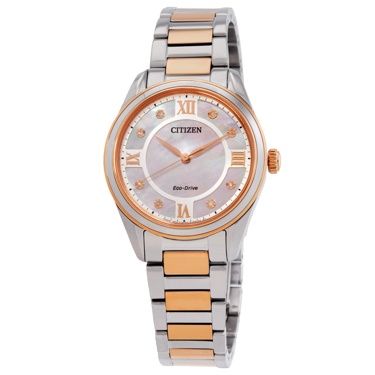 Citizen Arezzo Eco-Drive White Dial Women's Watch