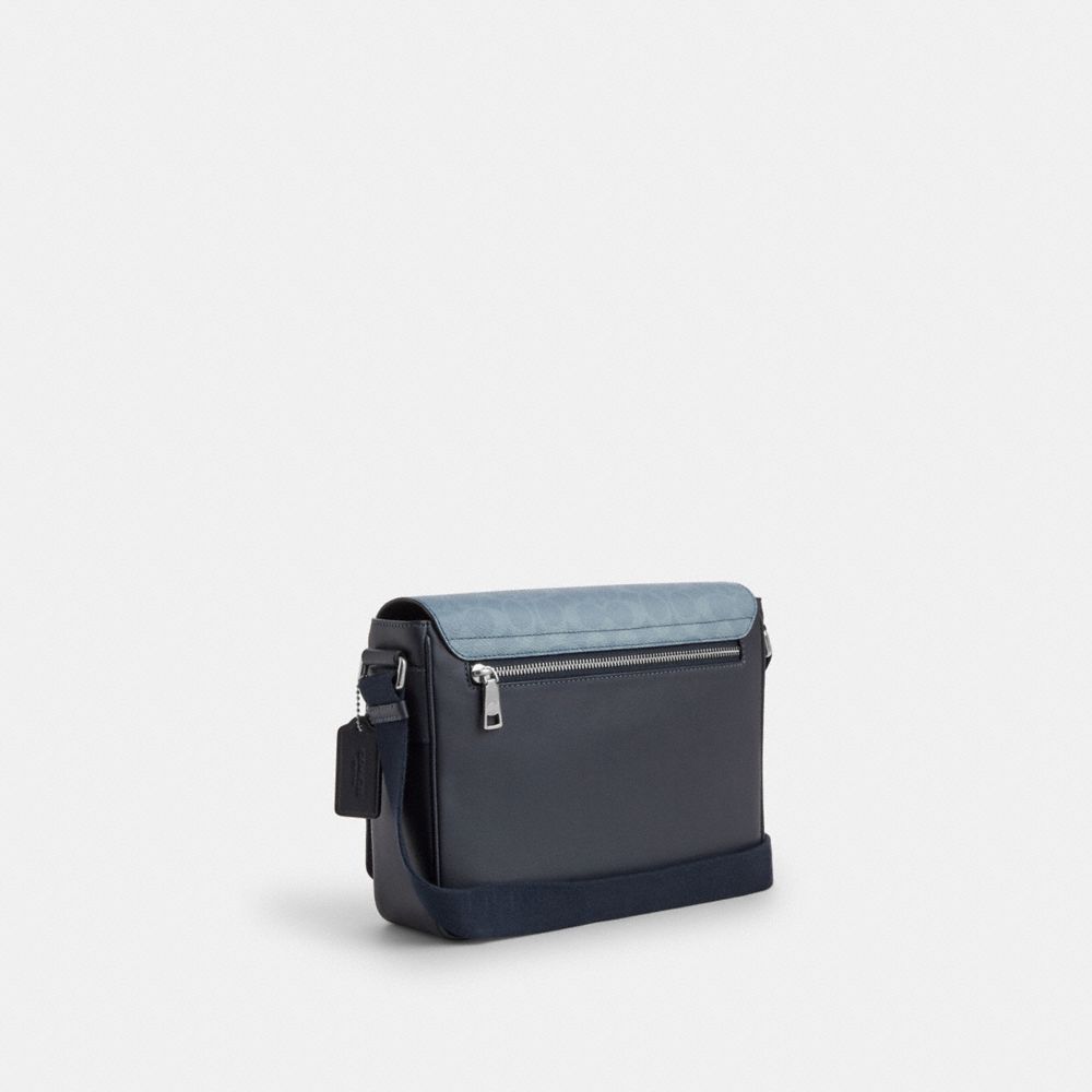 Jack Messenger Bag In Ombre Signature Canvas