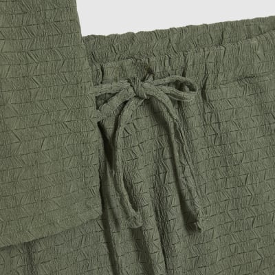 Green T-Shirt and Shorts Set