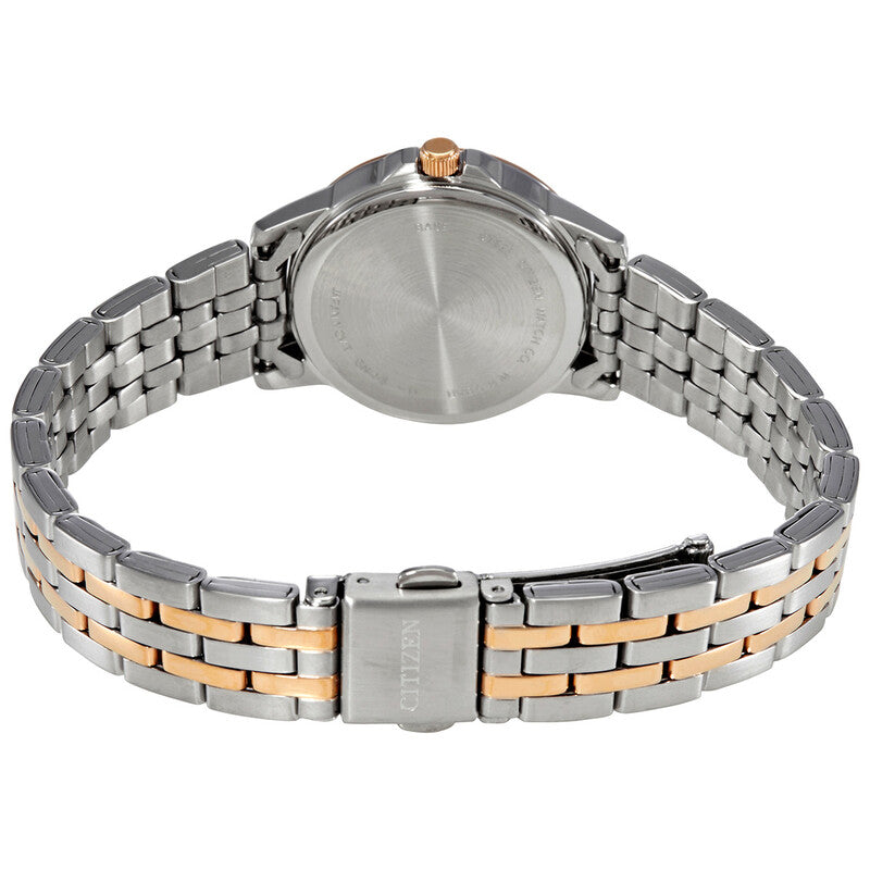 Citizen Quartz Silver Dial Two-Tone Women's Watch