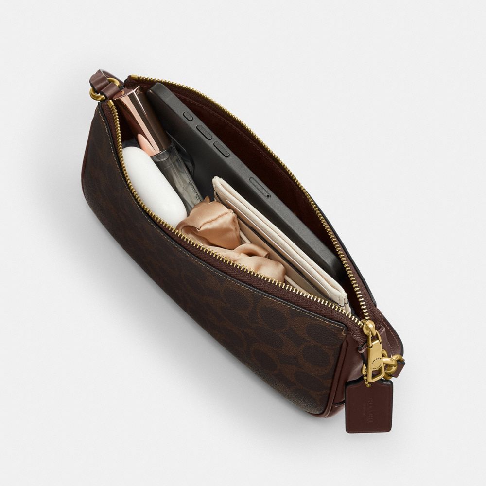 Coach Plaza Bag In Signature Canvas Brass Maple