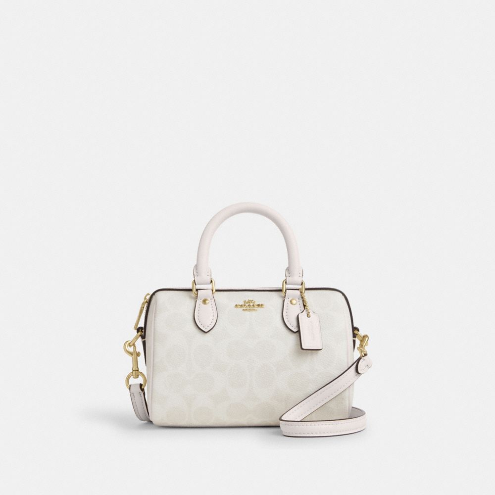 Mini Rowan Crossbody Bag In Signature Canvas