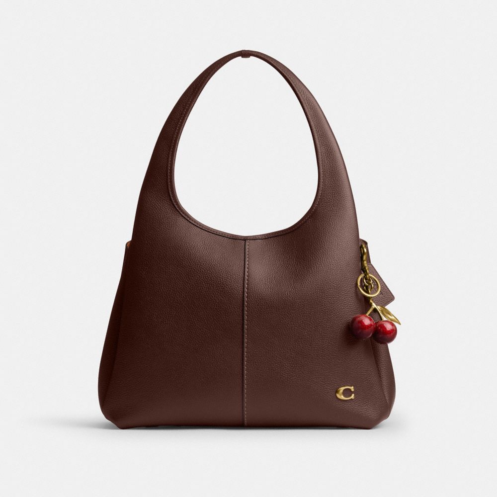 Coach Lana Shoulder Bag Brass Maple
