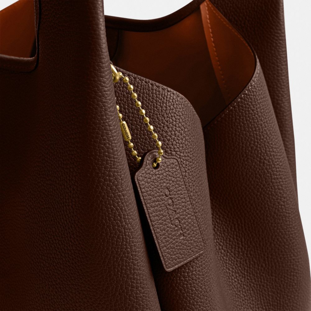 Coach Lana Shoulder Bag Brass Maple