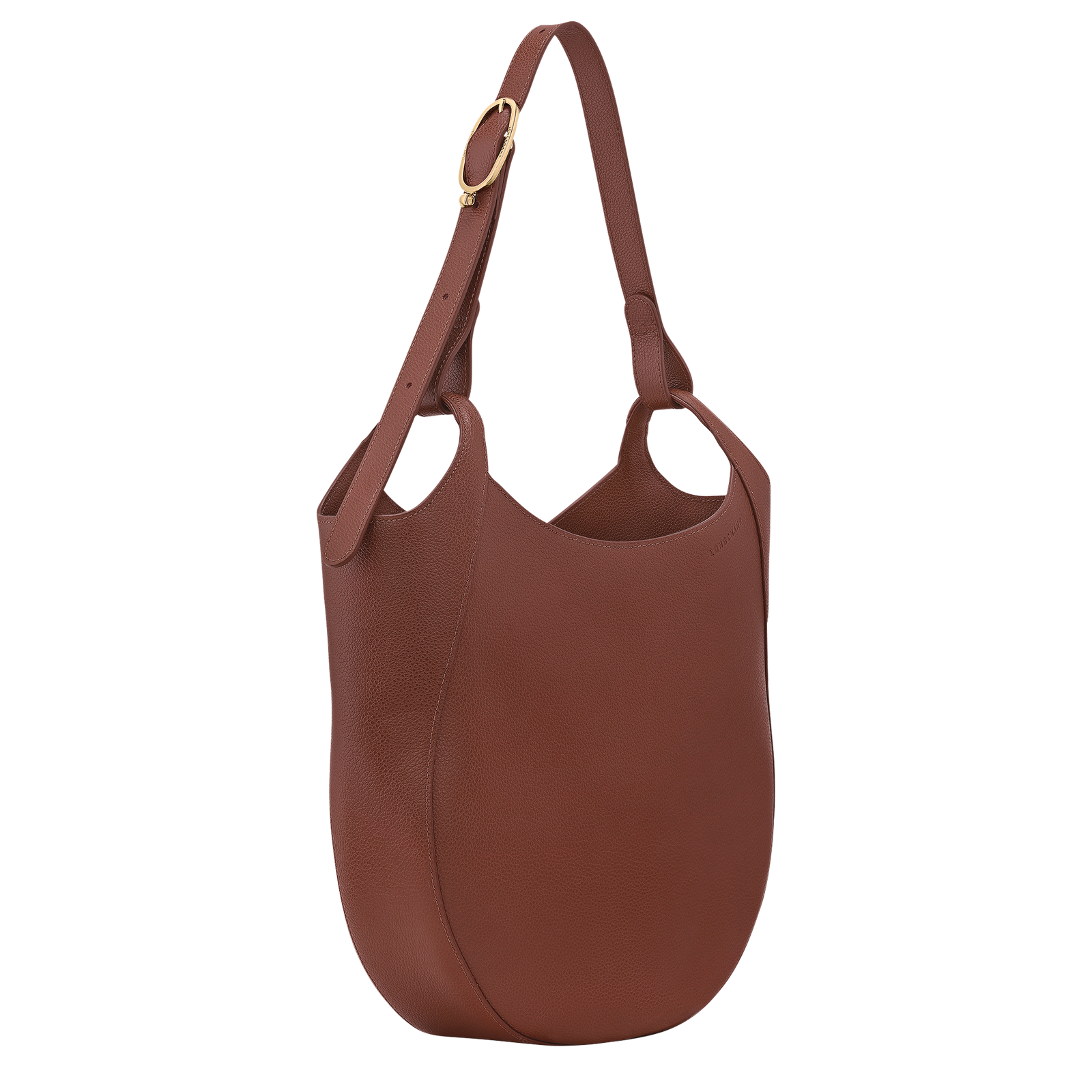 Longchamp Le Foulonné L Hobo bag Coffee