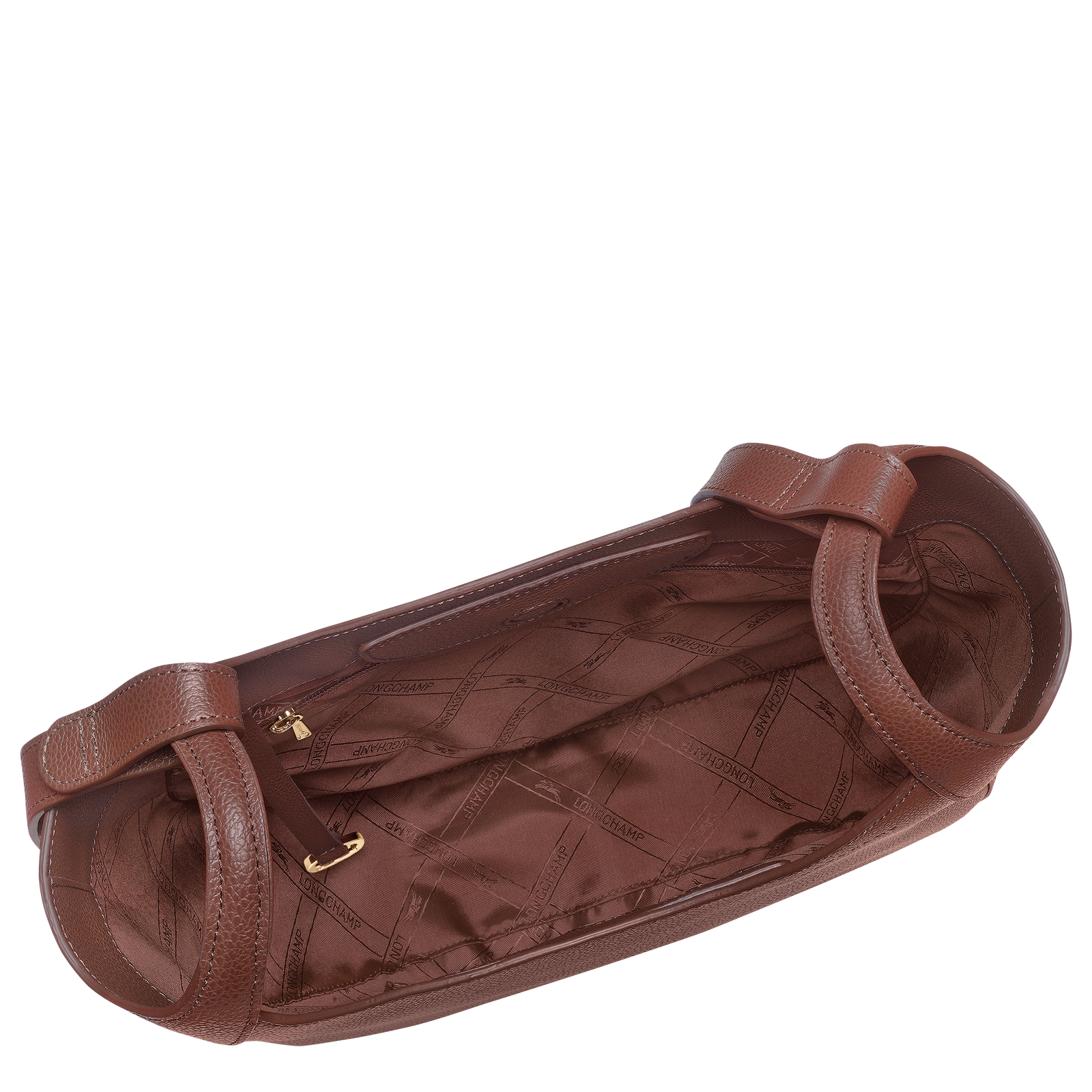 Longchamp Le Foulonné L Hobo bag Coffee