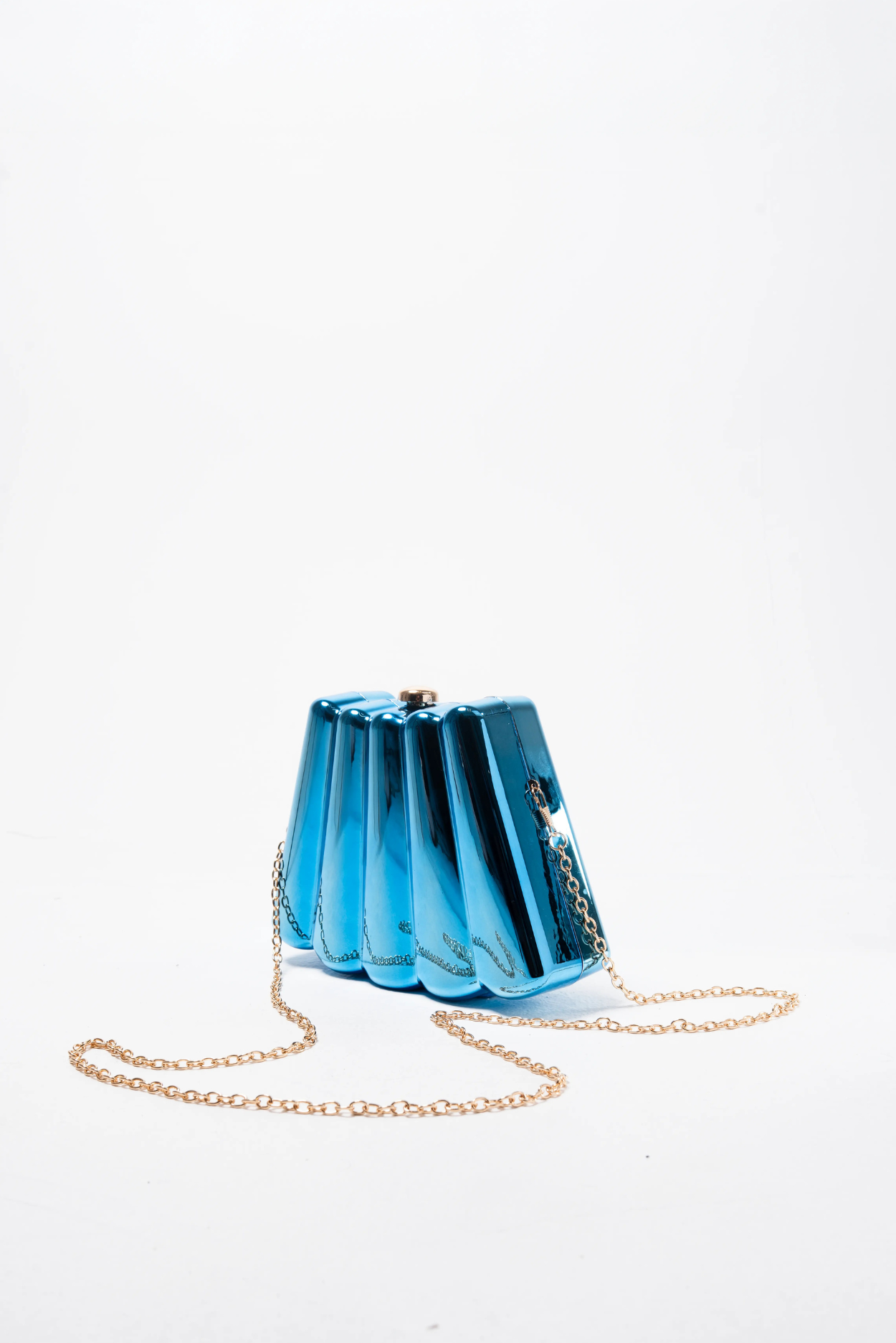 Azure Prism Clutch