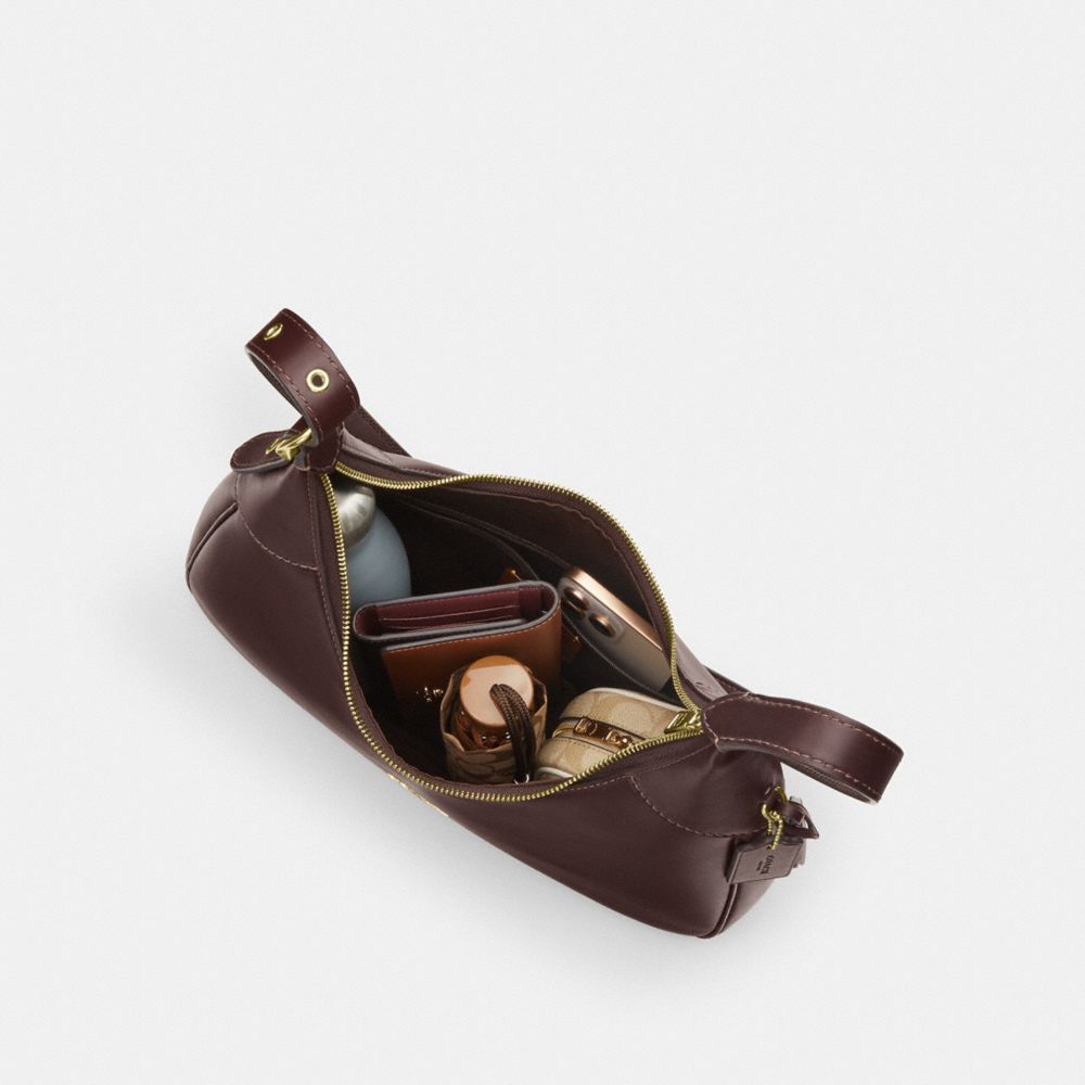 Coach Ella Shoulder Bag Gold Espresso