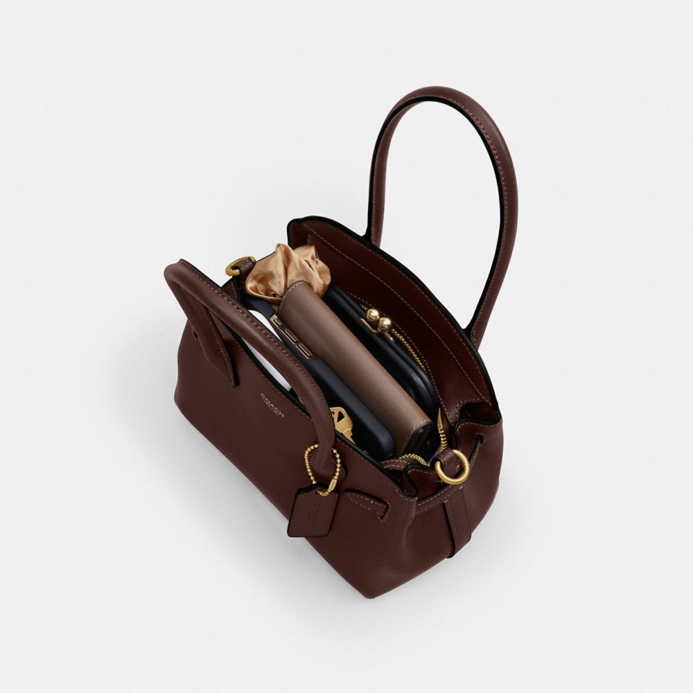 Coach Soft Empire Carryall Bag 21 Brass Maple