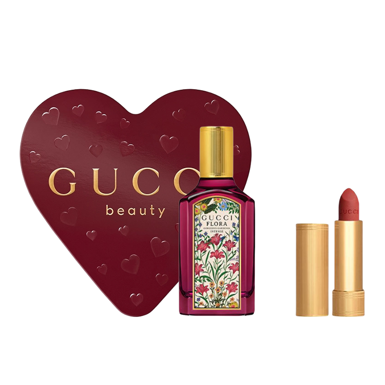 Gucci Dreamy Gardenia Mini Golden Tube Lipstick Makeup Perfume Set 2026 520 Box Limited Edition Eau De Parfum Edp
