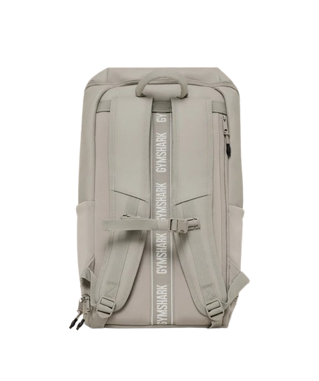 Women's Gymshark Sleek Backpack Mushroom Grey