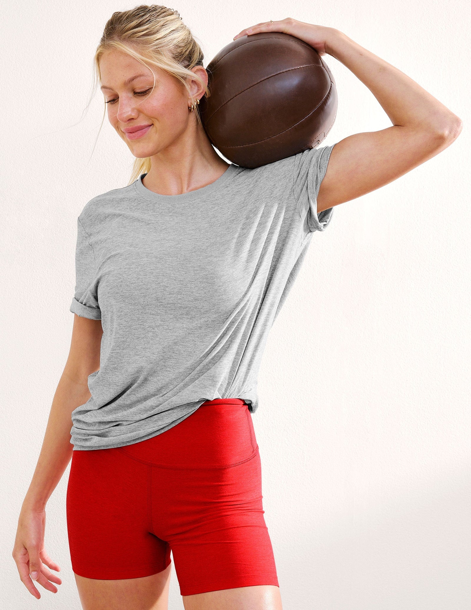 Beyond Yoga Always Beyond Crew Tee 20 Women's