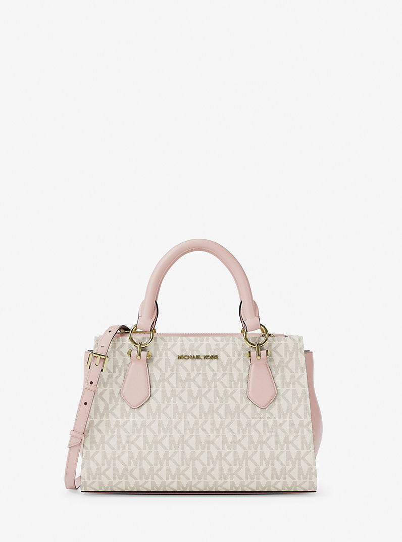 Marilyn Small Signature Logo Messenger Bag