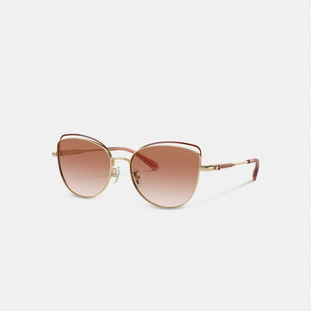 Bandit Wire Oval Sunglasses