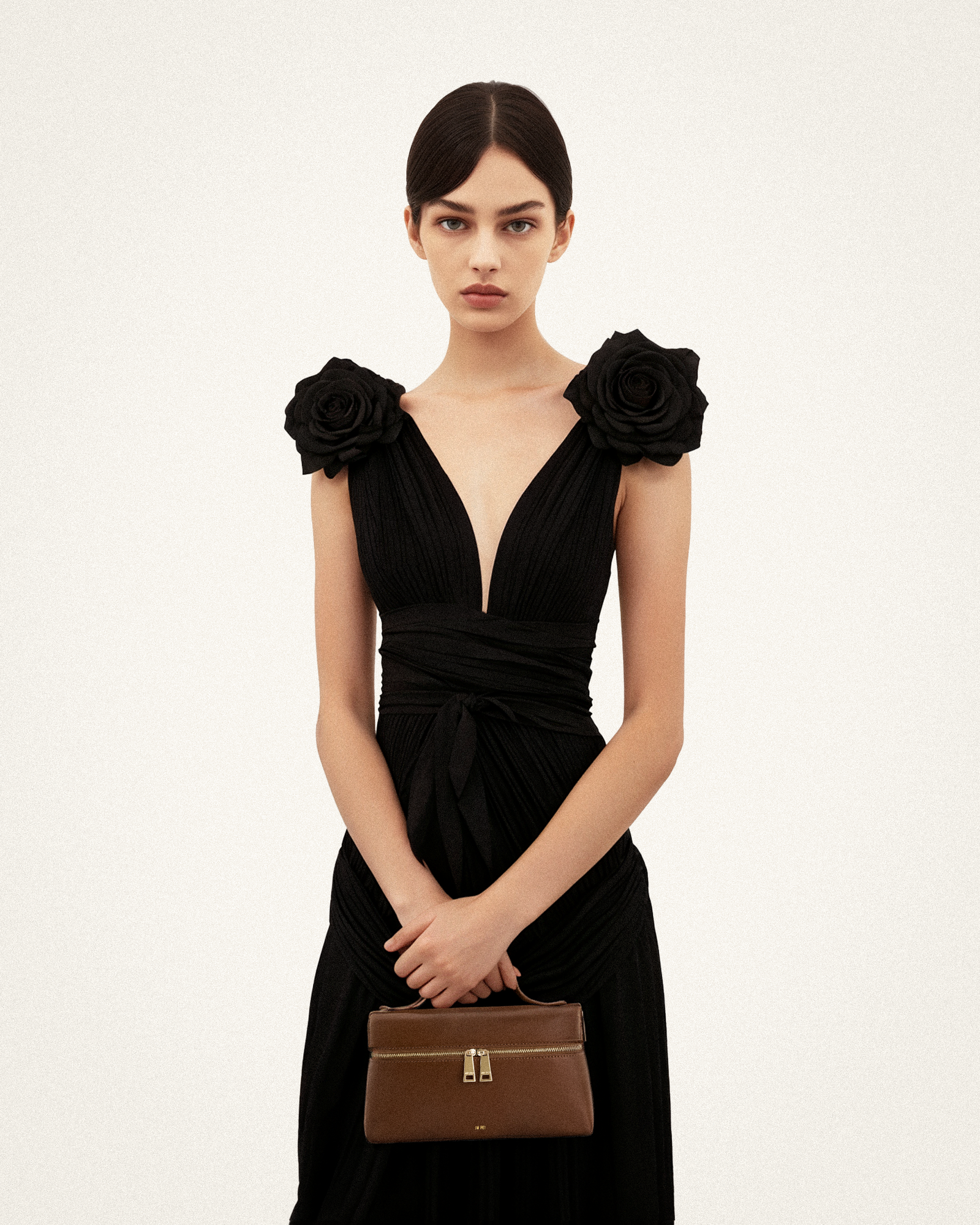 Thea Top Handle Bag - Mocha Grey Brown