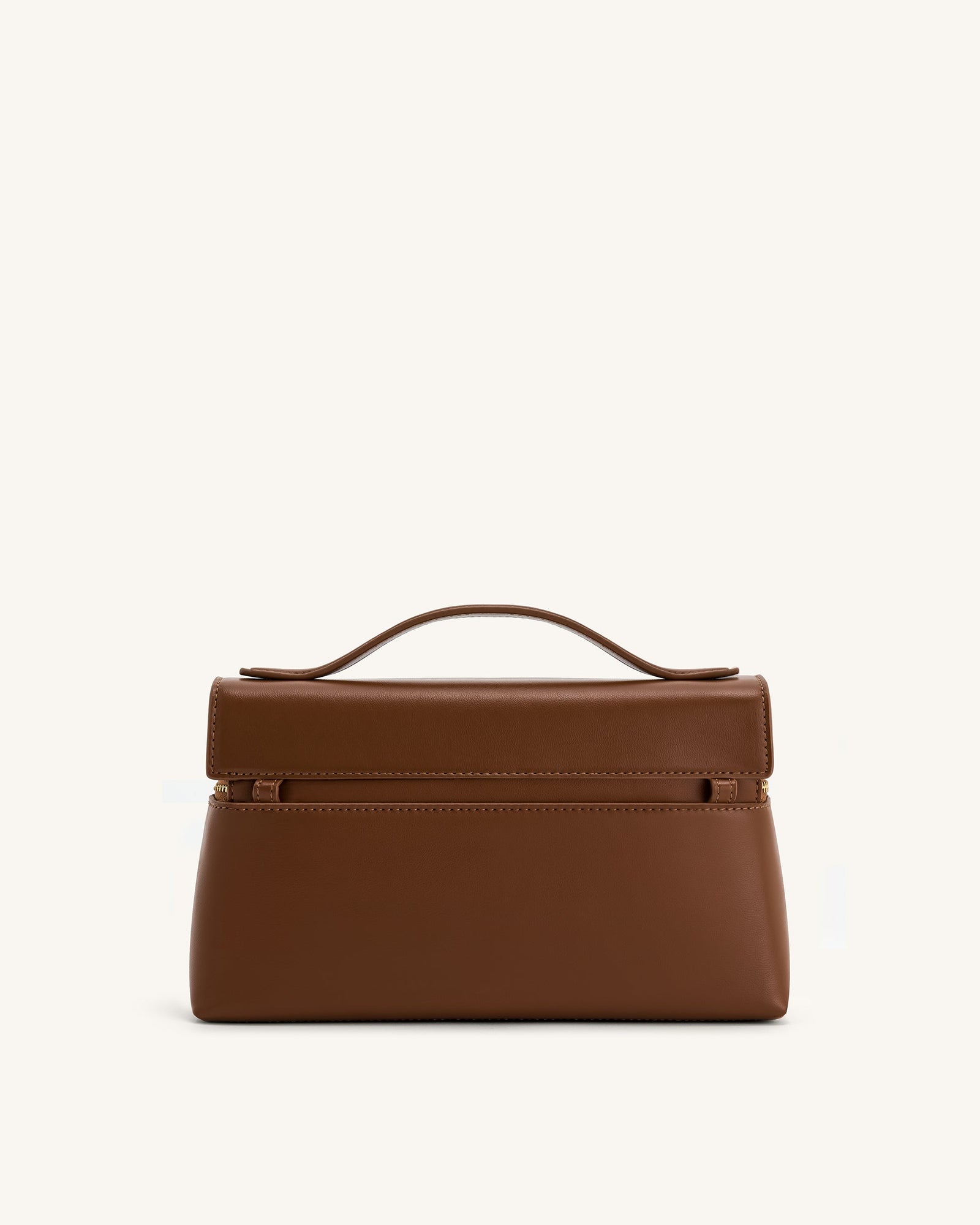 Thea Top Handle Bag - Mocha Grey Brown