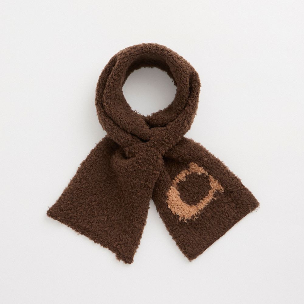 Restored Sherpa Knit Scarf