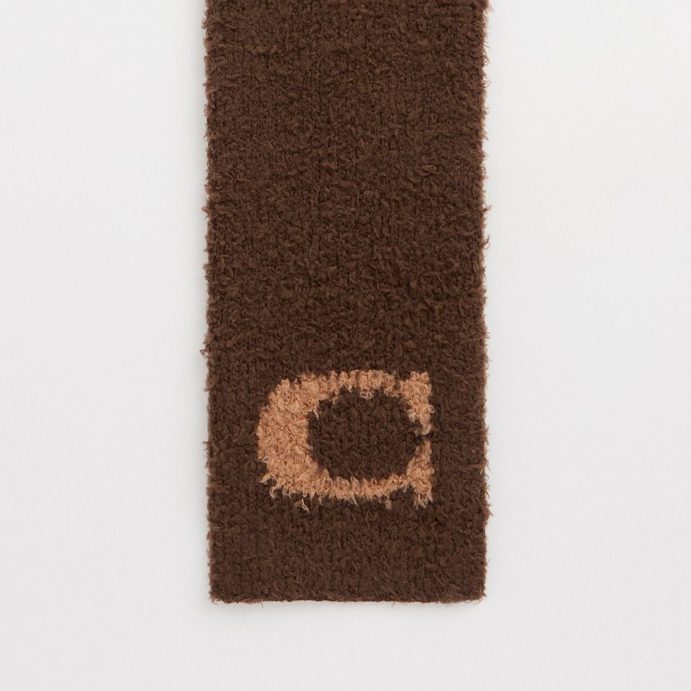 Restored Sherpa Knit Scarf
