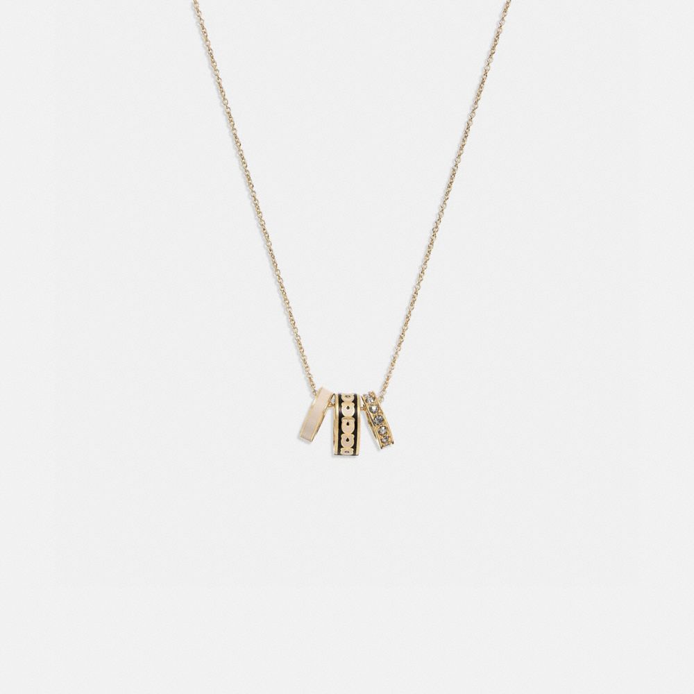 Signature Enamel Necklace