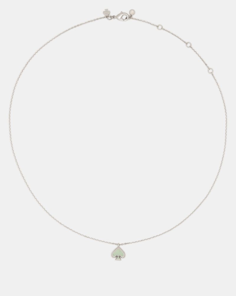 Everyday Spade Enamel Mini Pendant