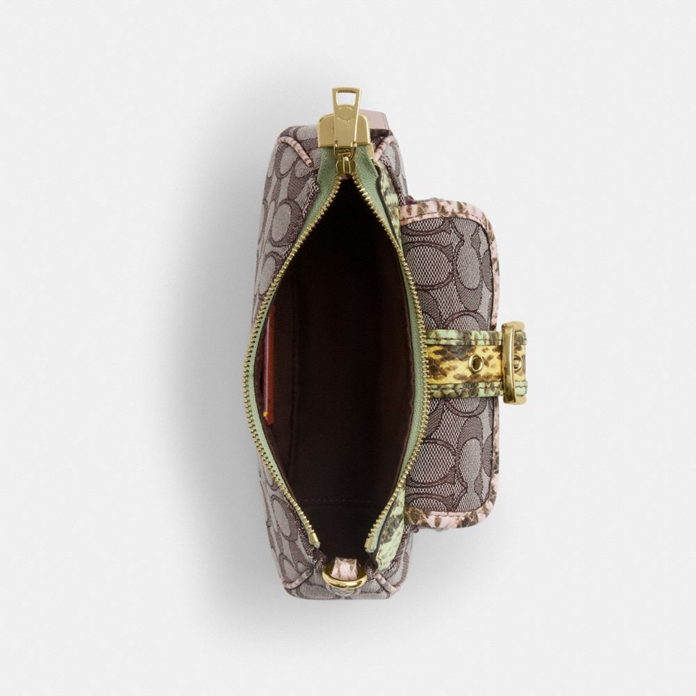 Ashton Mini Shoulder Bag In Signature Jacquard