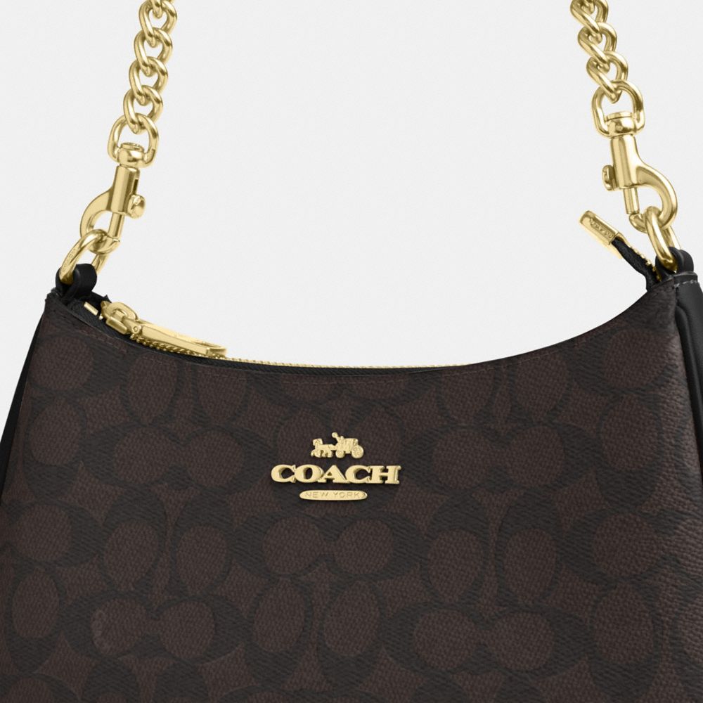 Coach Teri Shoulder Bag In Signature Canvas