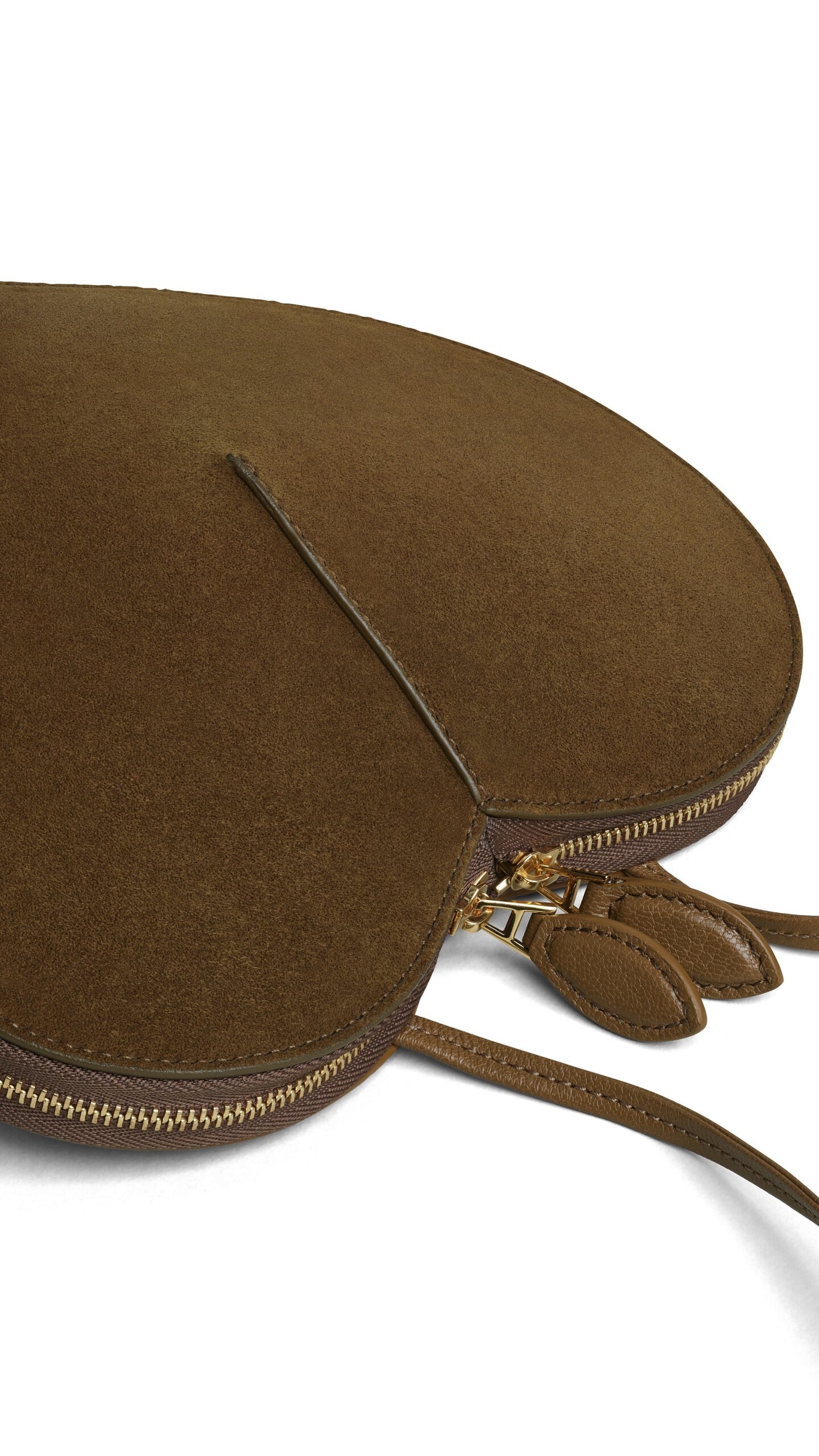 LE CŒUR BI-MATERIAL BAG IN LEATHER