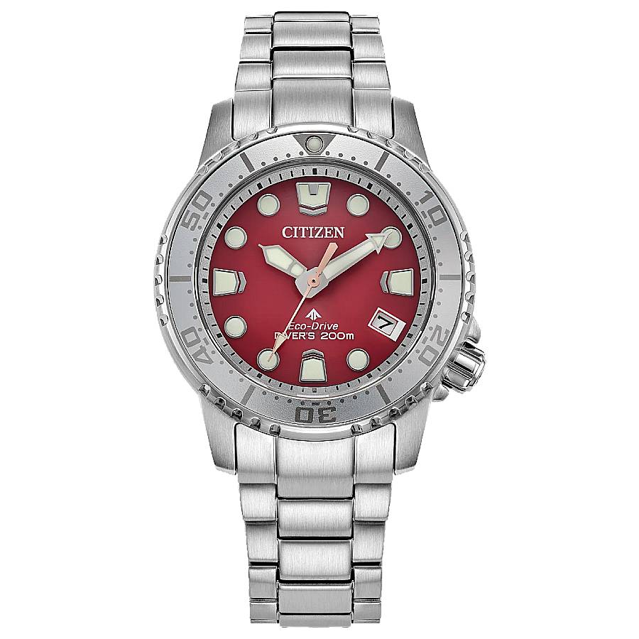 Citizen Promaster Dive Red Dial Women's Watch