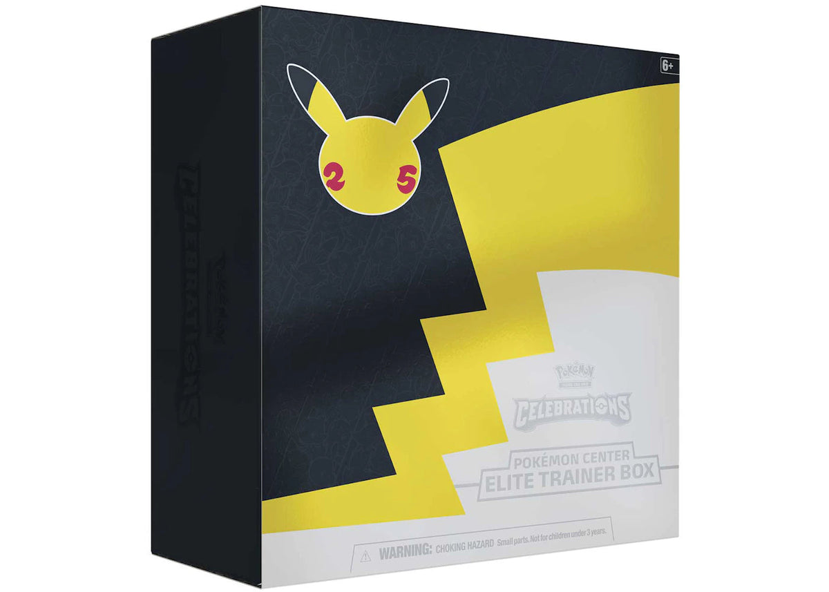 Pokemon Tcg 25Th Anniversary Celebrations Pokemon Center Exclusive Elite Trainer Box