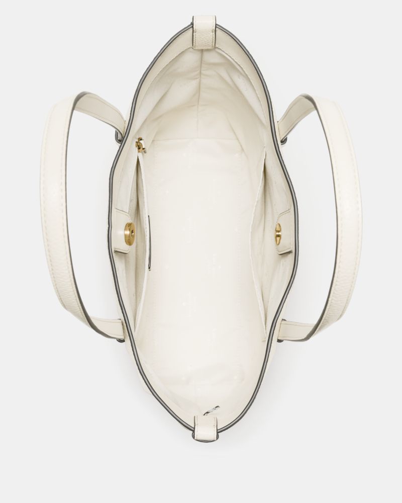 KateSpade Juliette Leather Medium Tote Meringue