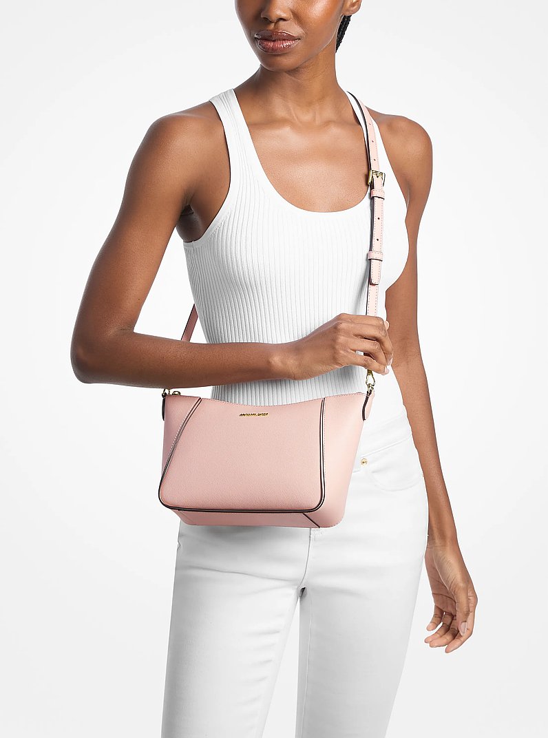 Michael Kors Jet Set Travel Large Signature Logo 3-in-1 Tote Bag Pwd Blsh Mlt