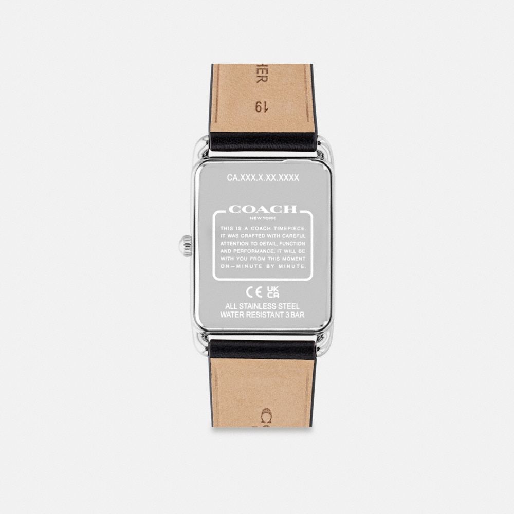 Coach Elliot Watch, 32 Mm X 26 Mm Black
