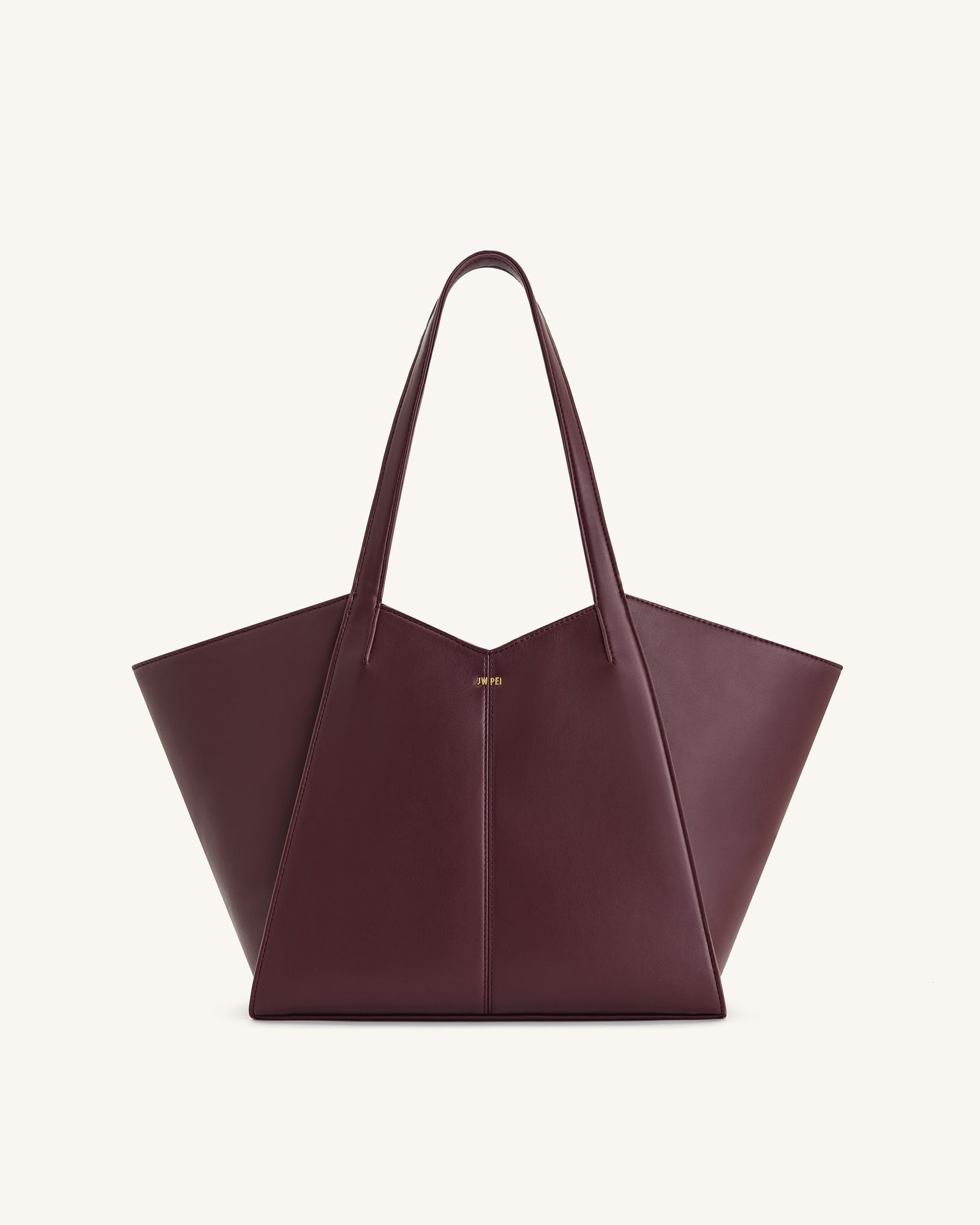 Kiana Large Capacity Tote Bag - Deep Claret