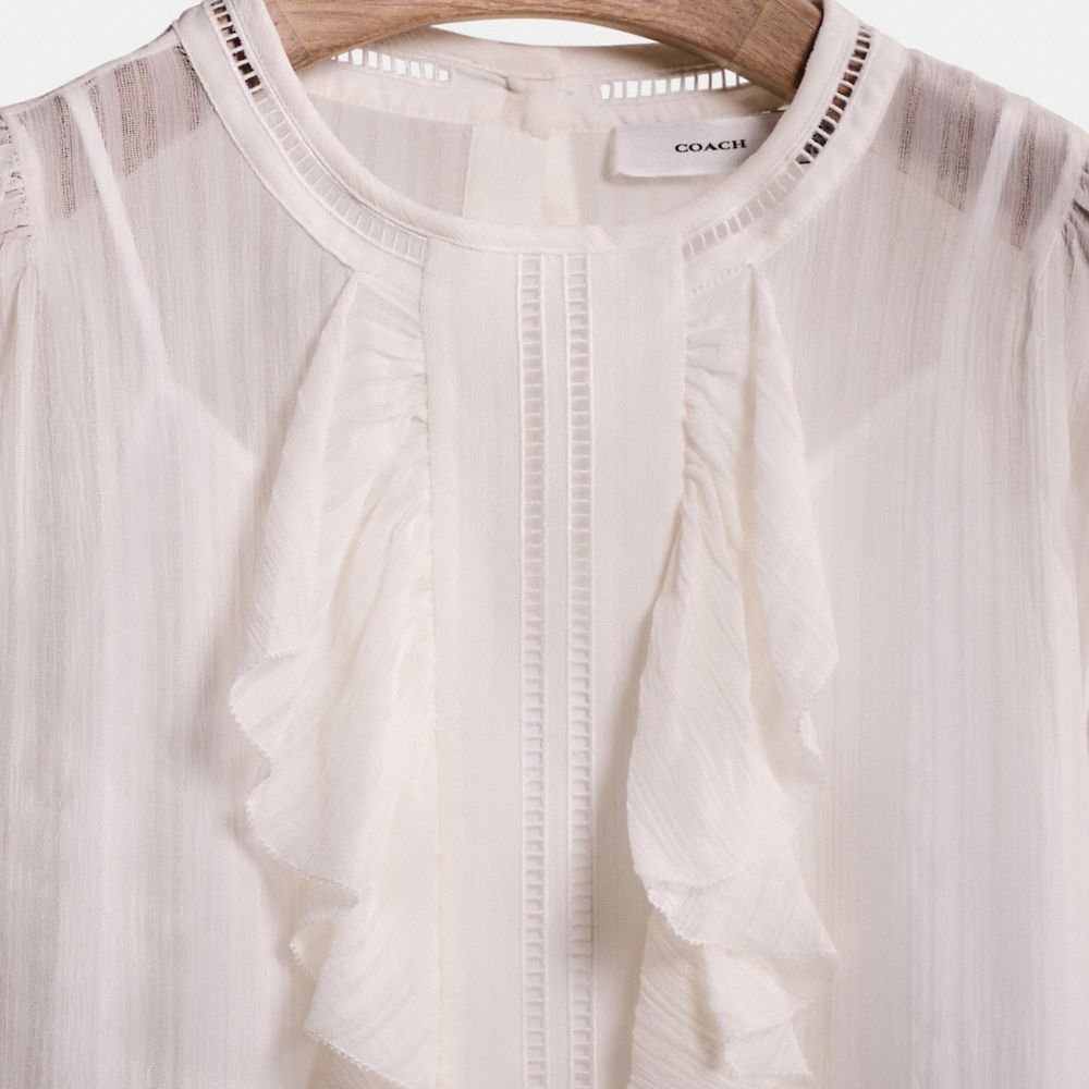 Restored Ruffle Blouse