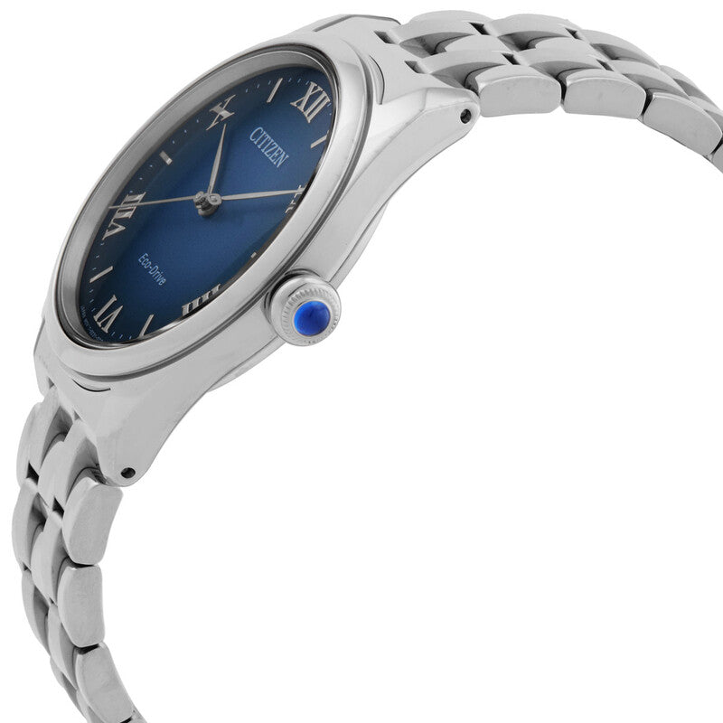 Citizen L Classic Eco-Drive Navy Dial Women's Watch